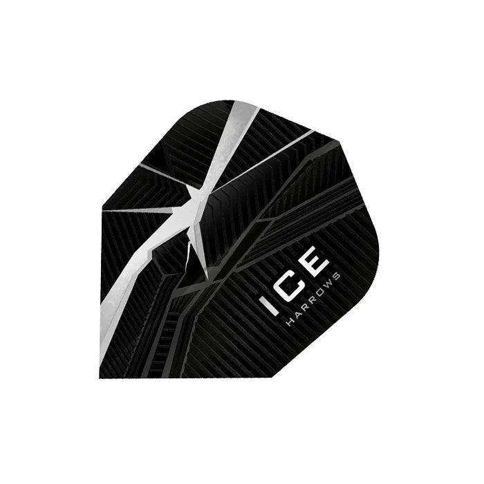 Harrows - Ice Recut Šedá - 100 Mikron - Letky Na Šípky - Direct Darts - 1