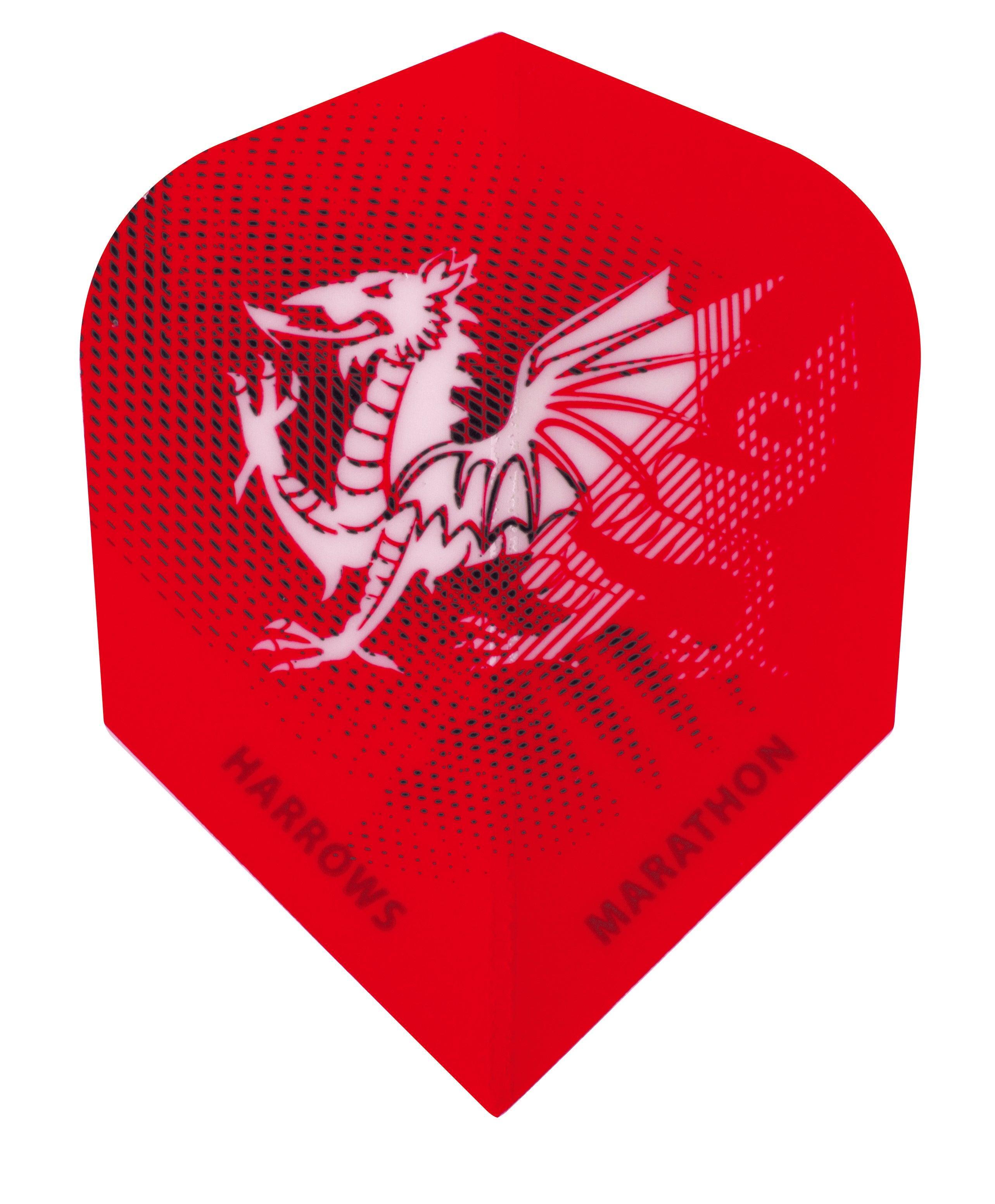 Harrows - Marathon - Wales - 100 Mikron - Letky Na Šípky - Direct Darts - 1