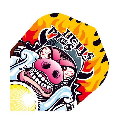 Harrows - Quadro - Hells Pigs - Letky Na Šípky - Direct Darts - 1