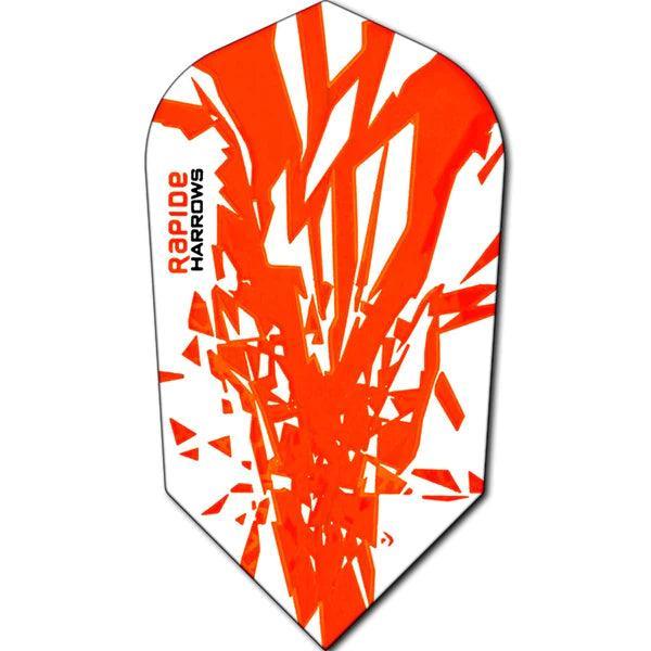 Harrows - Rapide - Oranžová - Slim - 100 Mikron - Letky Na Šípky - Direct Darts - 1