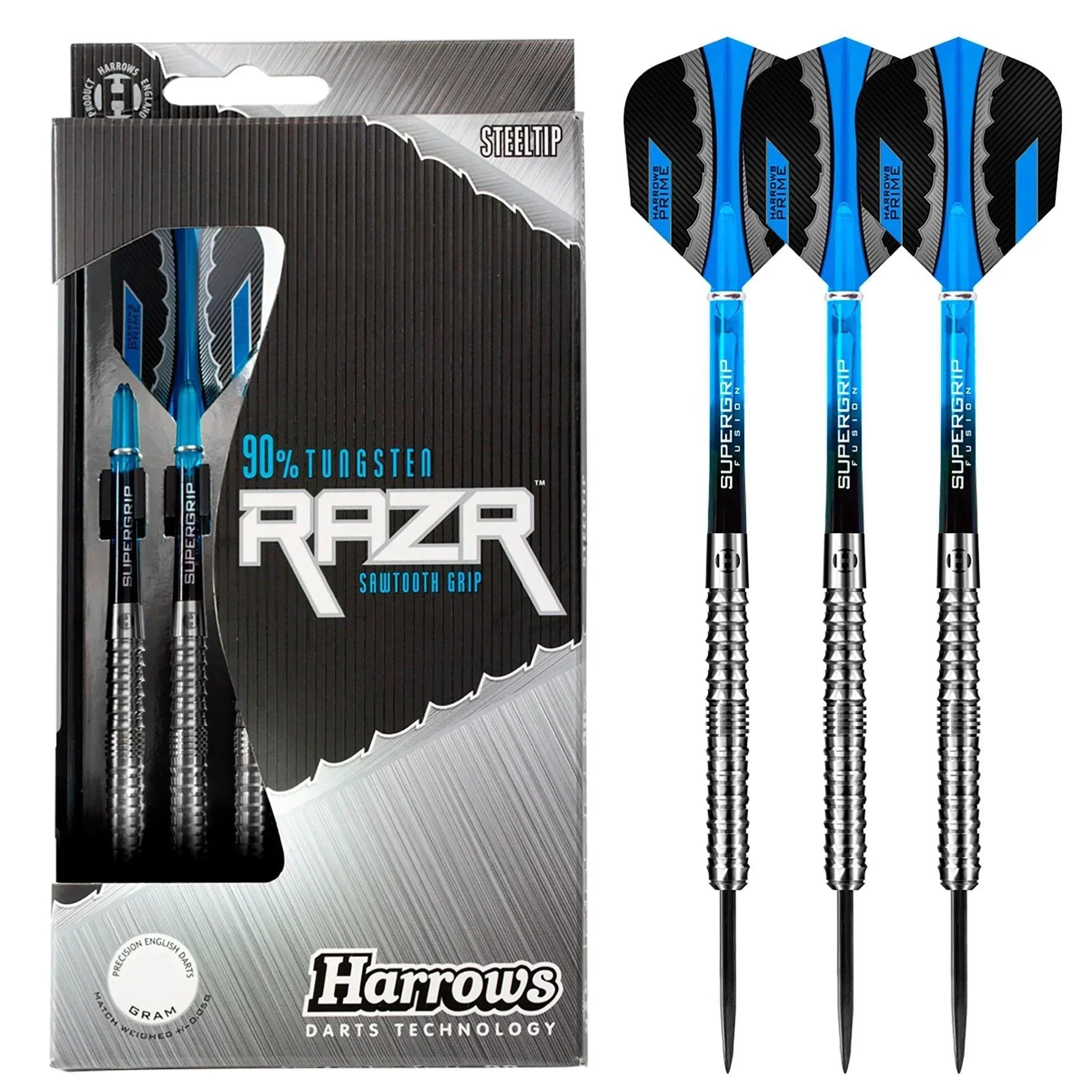 Harrows - Razr Parallel 90% - Steel Šípky - Direct Darts - 2