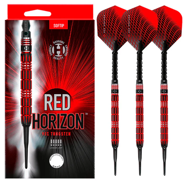 Harrows - Red Horizon 90% - Soft Šipky - Direct Darts - 2
