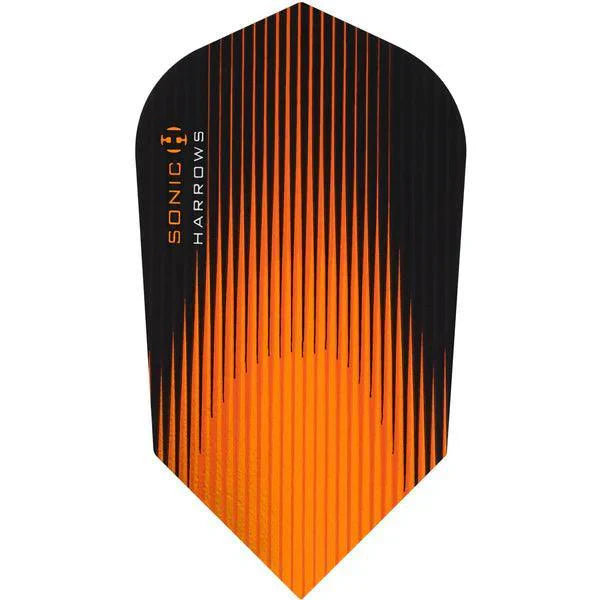 Harrows - Sonic - Oranžová - Slim - 100 Mikron - Letky Na Šípky - Direct Darts - 1