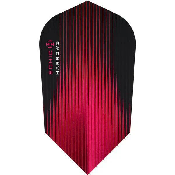Harrows - Sonic - Červená - Slim - 100 Mikron - Letky Na Šípky - Direct Darts - 1