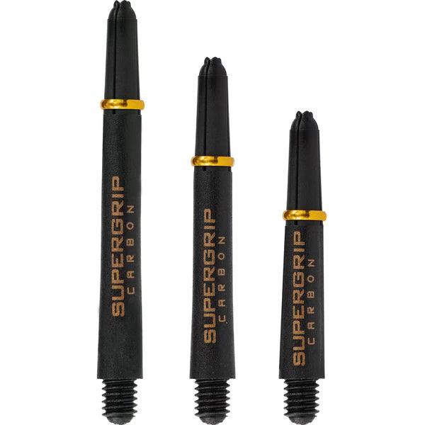Harrows - Supergrip Carbon Zlatá - Násadky Na Šípky - Direct Darts - 1