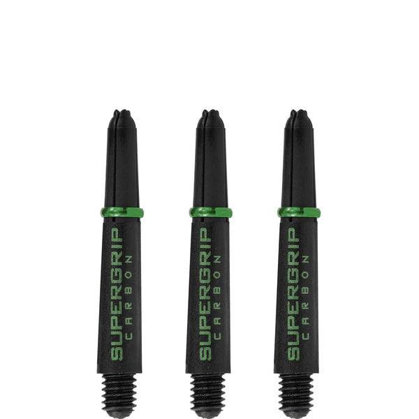 Harrows - Supergrip Carbon Zelená - Násadky Na Šípky - Direct Darts - 2