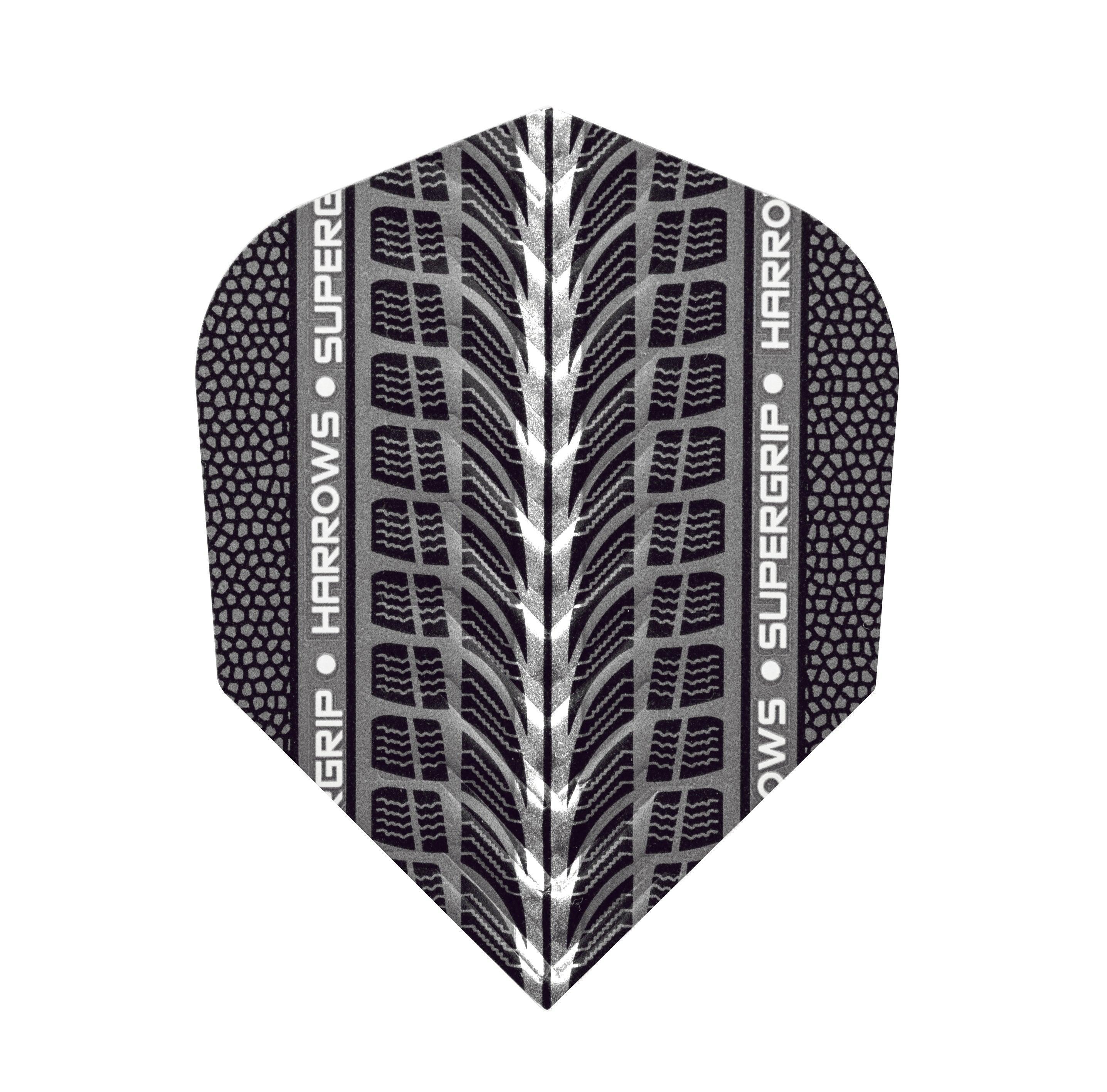 Harrows - Supergrip Bílá - 100 Mikron - Letky Na Šípky - Direct Darts - 1