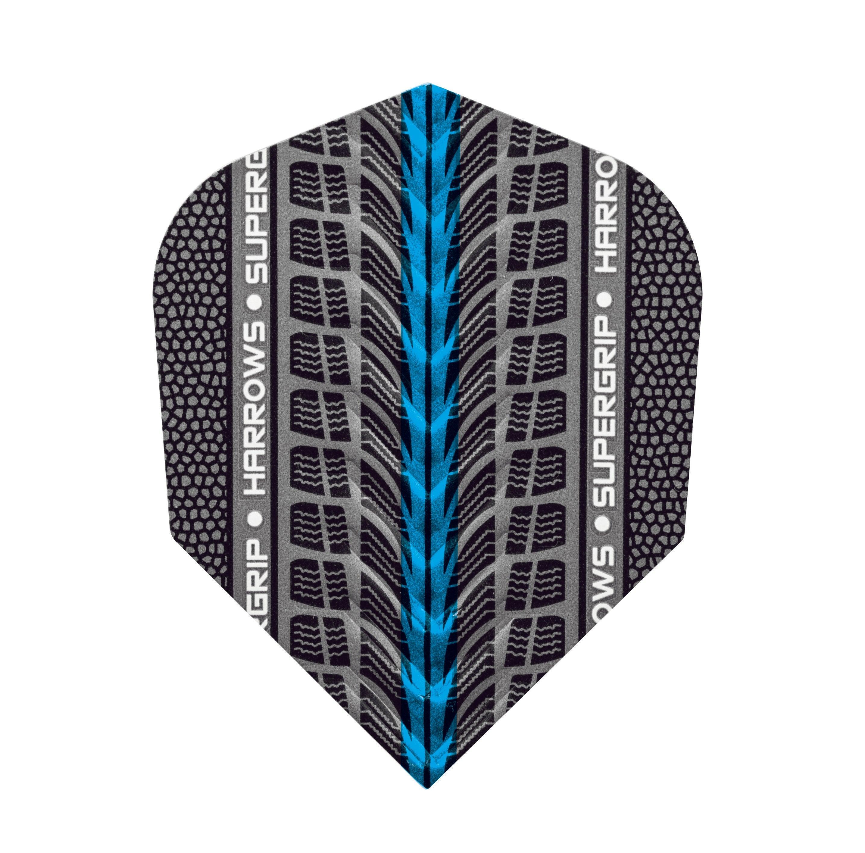 Harrows - Supergrip Modrá - 100 Mikron - Letky Na Šípky - Direct Darts - 1