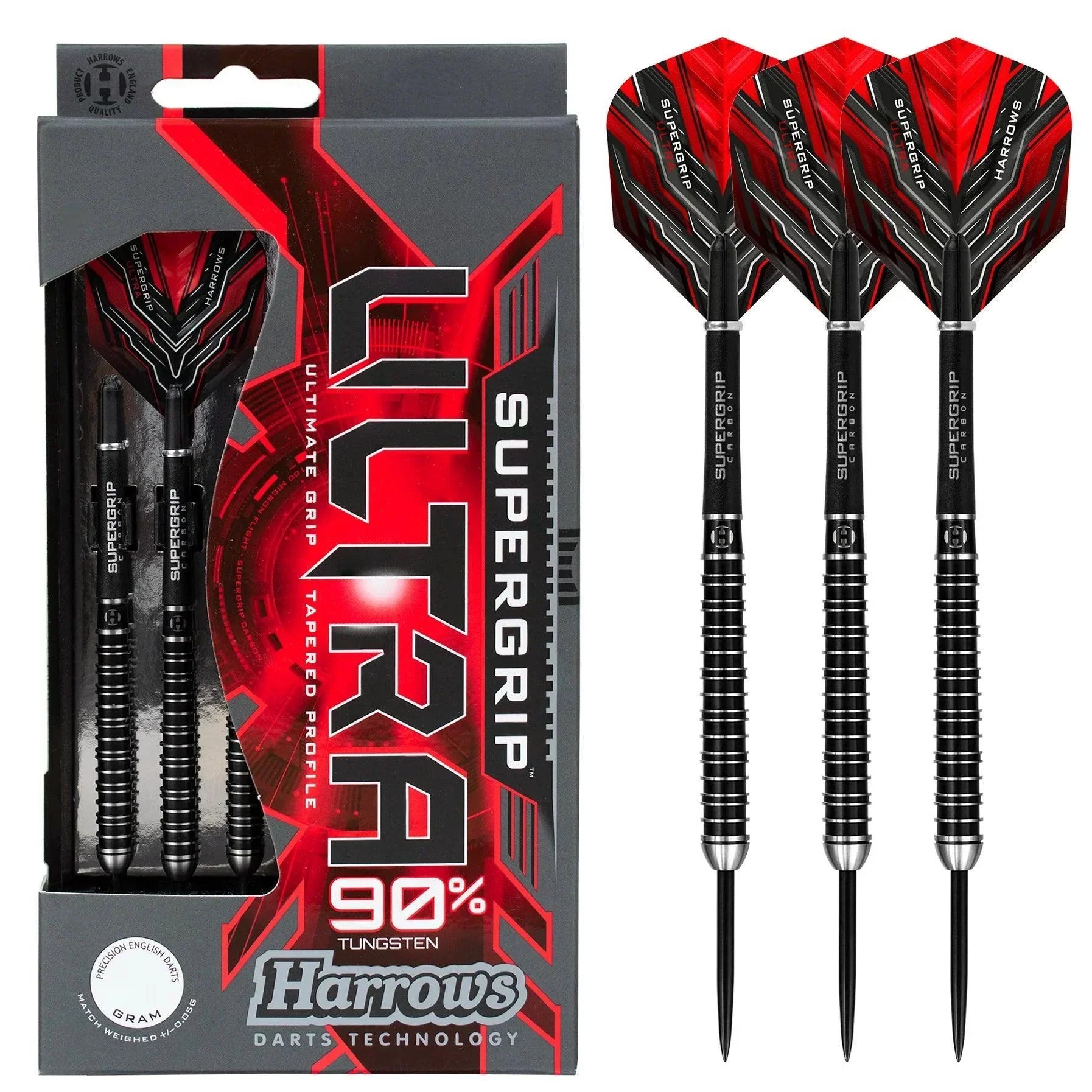 Harrows - Supergrip Ultra - Steel Šípky - Direct Darts - 2