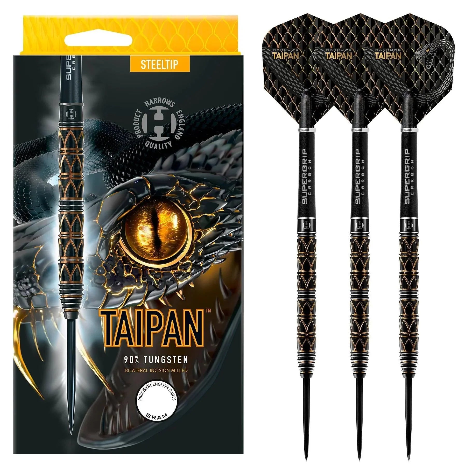 Harrows - Taipan 90% - Steel Šípky - Direct Darts - 2