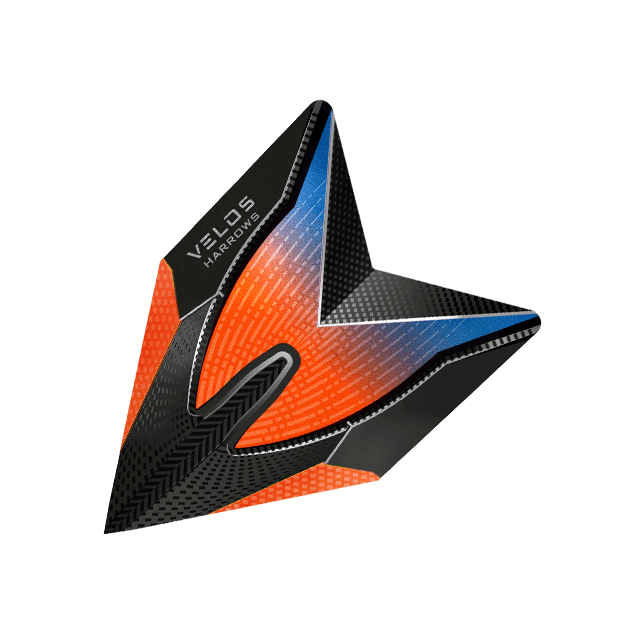 Harrows - Velos Oranžová - 100 Mikron - Letky Na Šípky - Direct Darts - 1