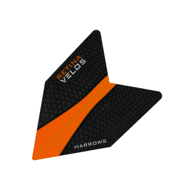 Harrows - Velos Retina V2 Oranžová - 100 Mikron - Letky Na Šípky - Direct Darts - 1