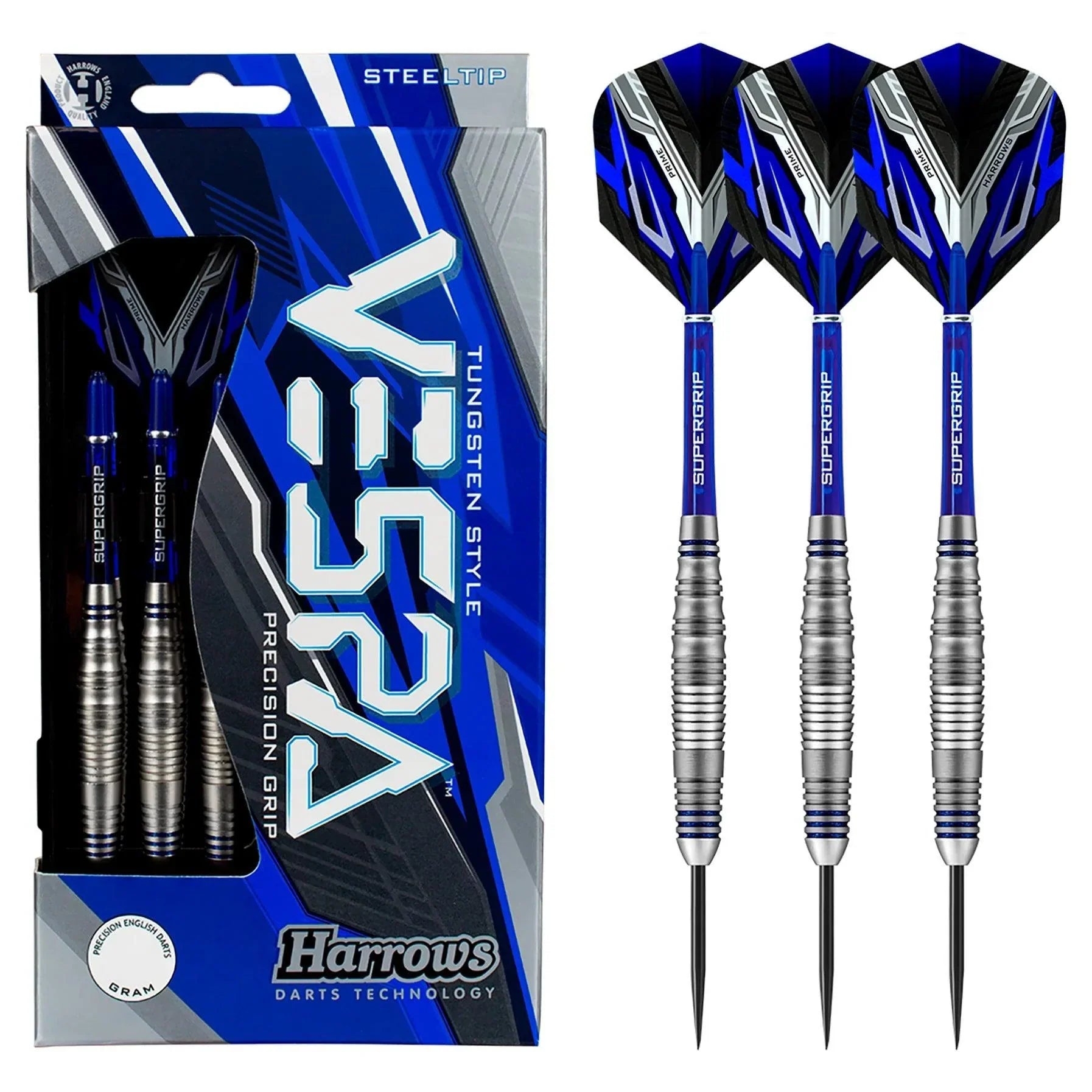 Harrows - Vespa - Brass - Steel Šípky - Direct Darts - 2