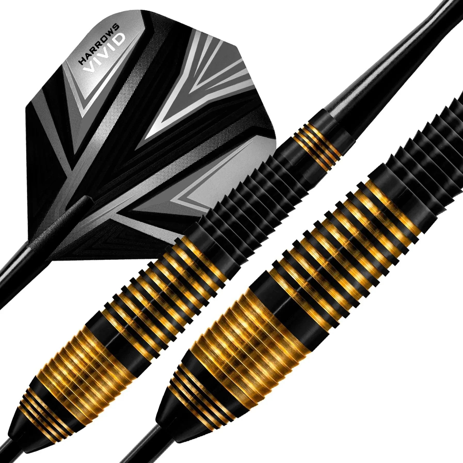 Harrows - Vivid Černá - Steel Šípky - Direct Darts - 3