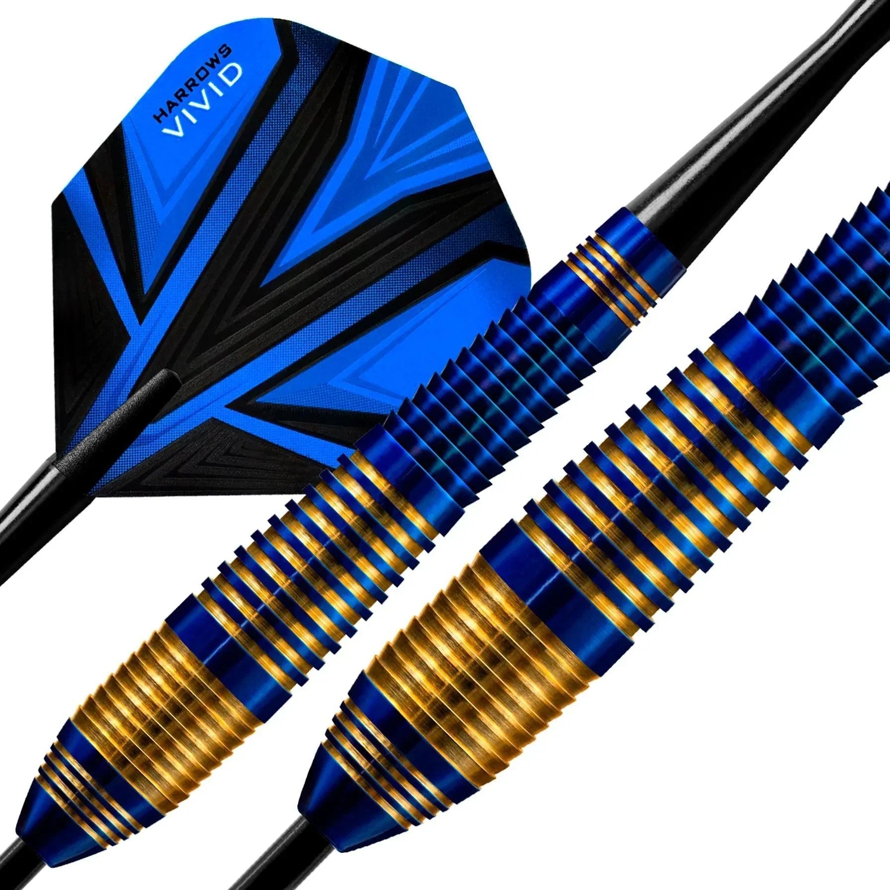 Harrows - Vivid Modrá - Steel Šípky - Direct Darts - 3