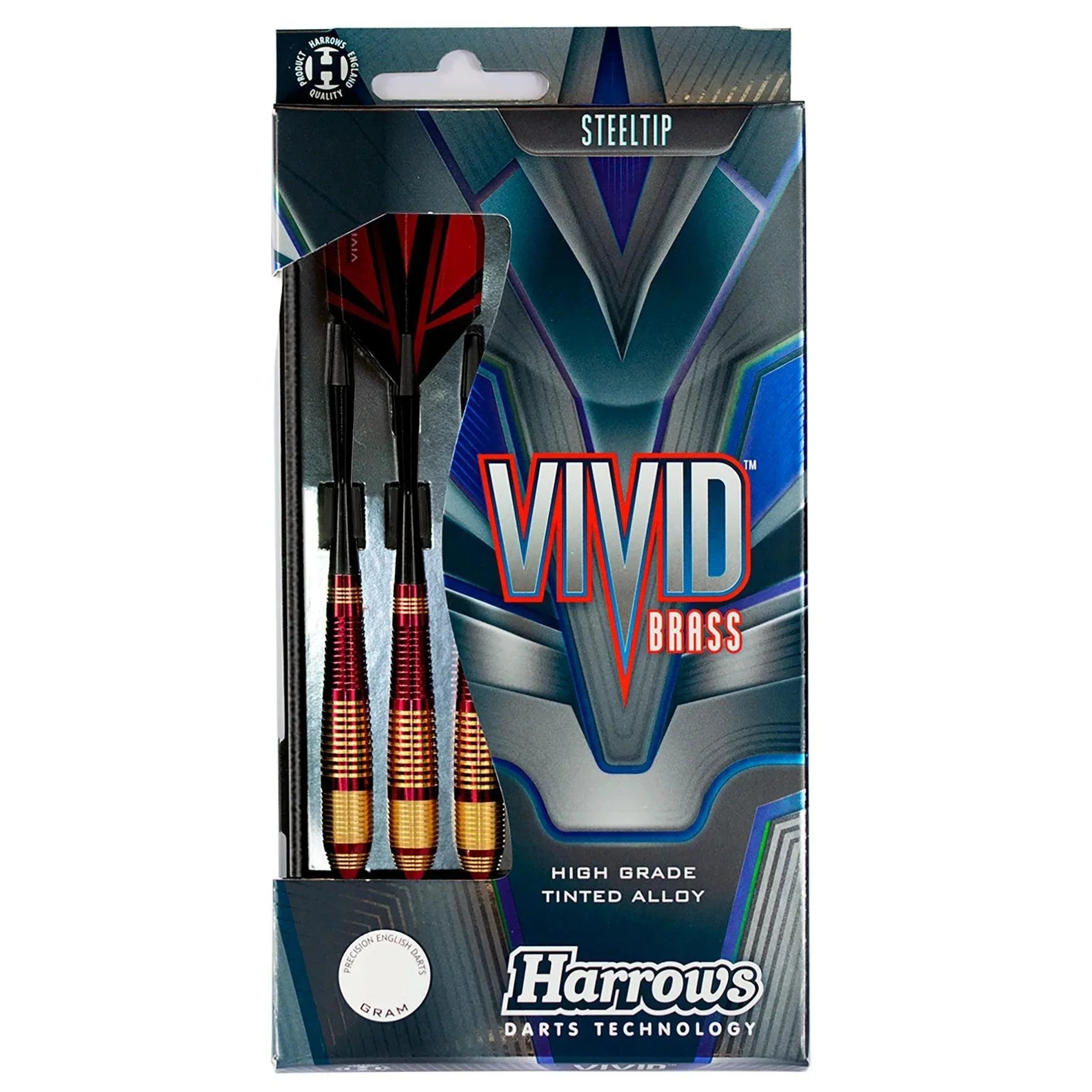 Harrows - Vivid Červená - Steel Šípky - Direct Darts - 5