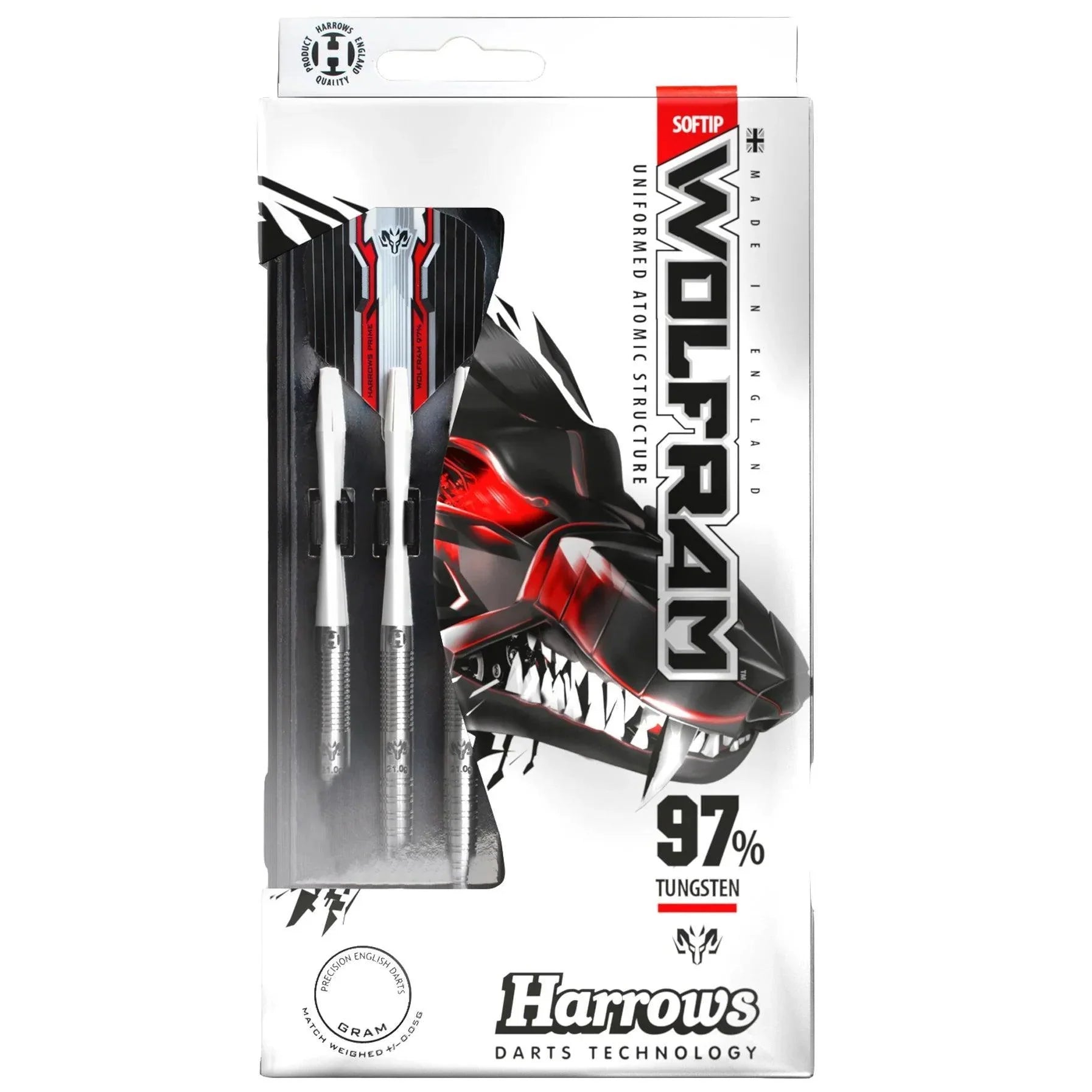 Harrows - Wolfram 97% - Soft Šipky - Direct Darts - 5