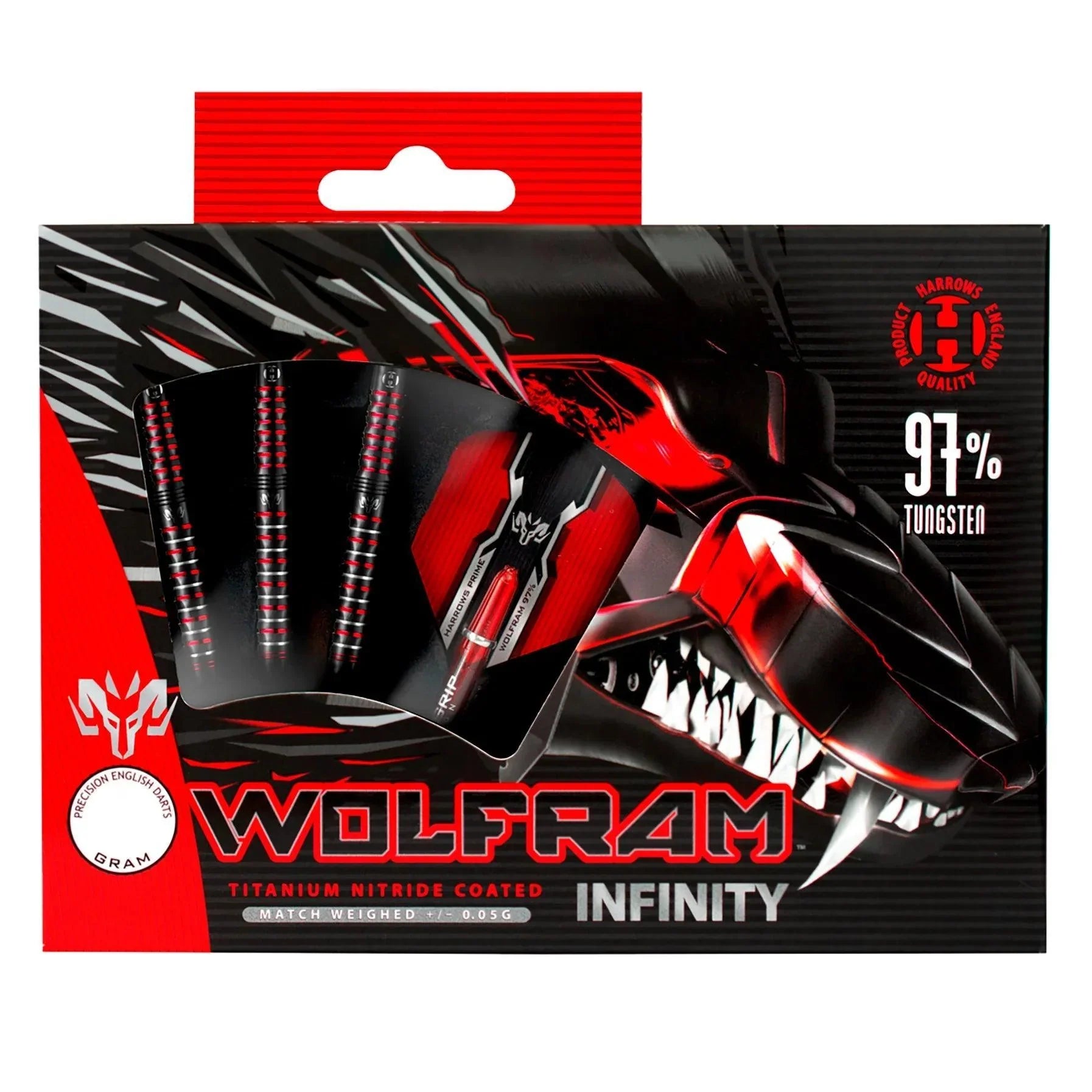Harrows - Wolfram Infinity 97% - Soft Šipky - Direct Darts - 5