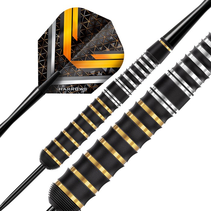 Harrows - Vulcan - Mosadzná - Steel Šípky - Direct Darts - 2