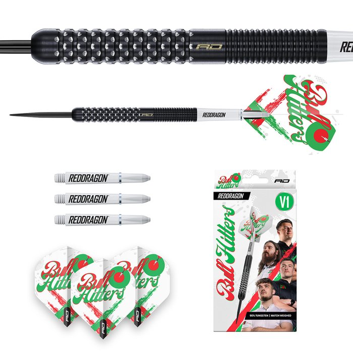 Red Dragon - Bullhitters 90% - Steel Šípky - Direct Darts - 3