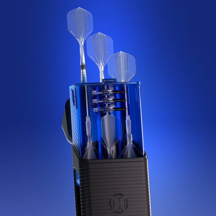 Harrows - Vault - Modrý - Puzdro Na Šípky - Direct Darts - 4