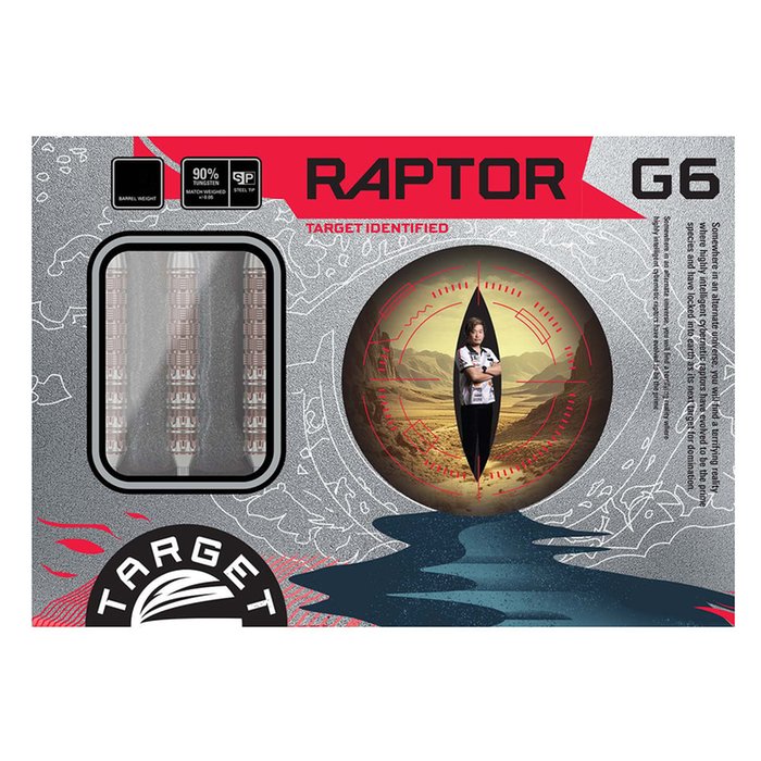 Target Japan - Prime Series Raptor Gen6 - 90% - Steel Šípky - Direct Darts - 4