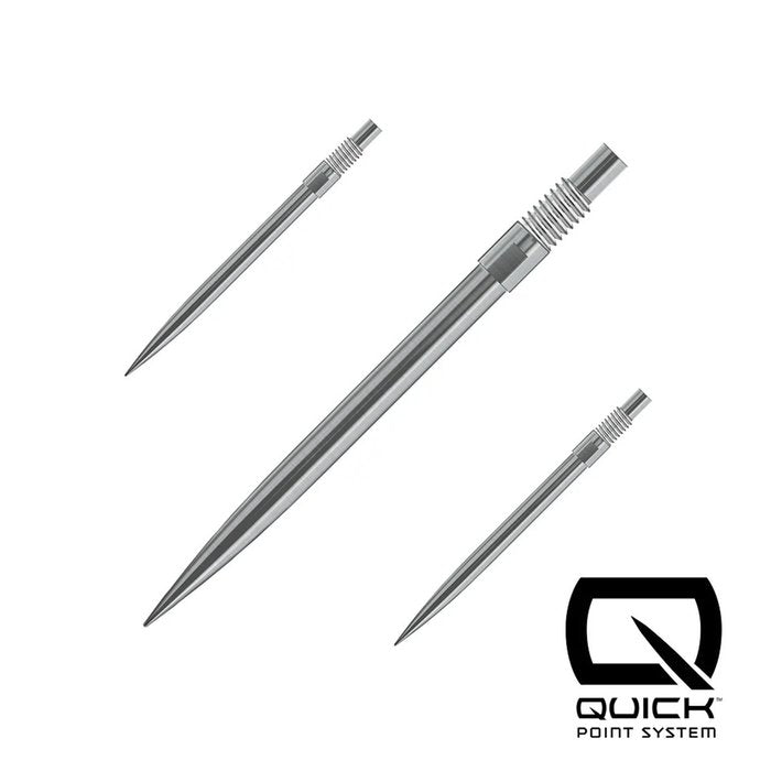Harrows - Quick Point - Strieborný - Hrot Na Šípky - Direct Darts - 2