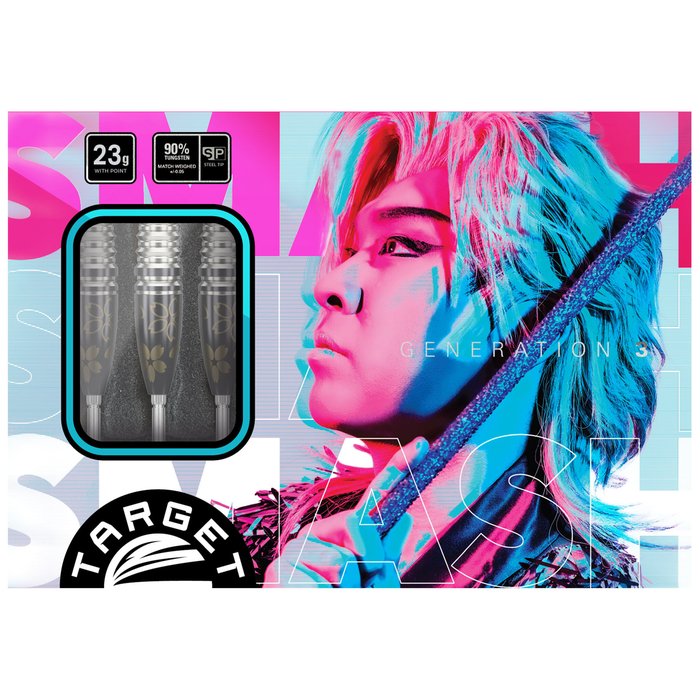 Target Japan - Charm Smash Gen3 - 90% - Steel Šípky - Direct Darts - 4
