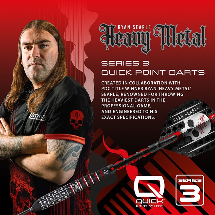 Harrows - Ryan Searle Series 3 90% - Steel Šípky - Direct Darts - 4