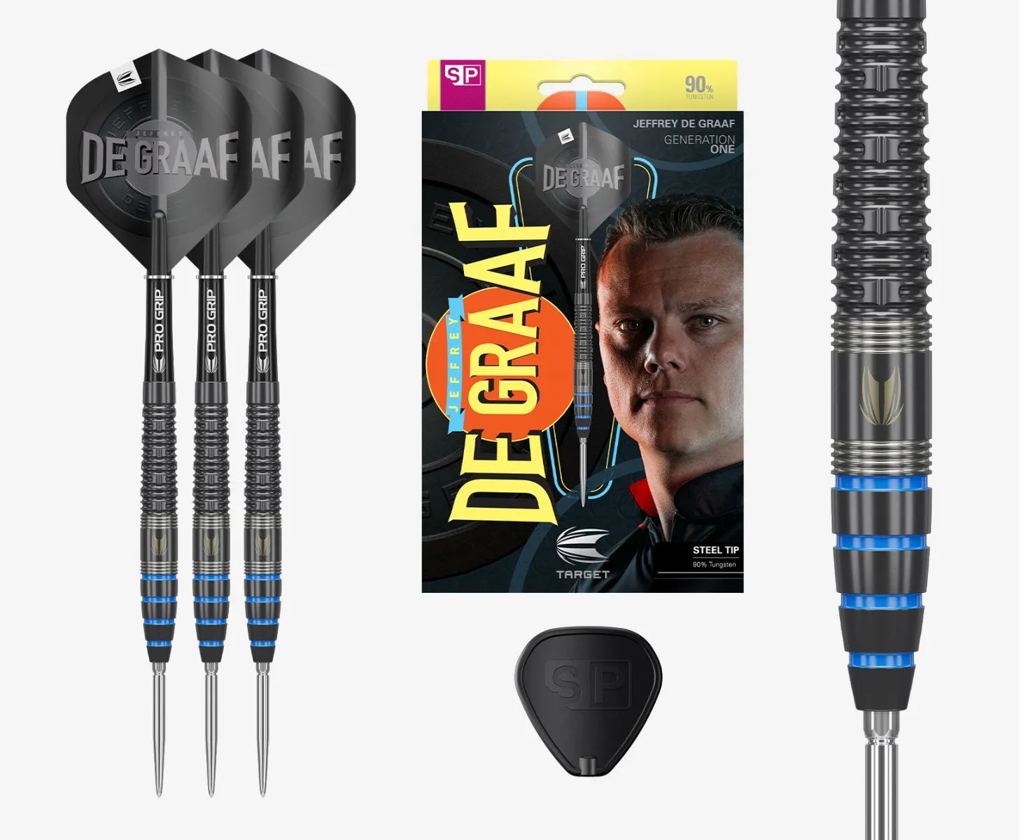 Target - Jeffrey De Graaf - Steel Šípky - Direct Darts - 1