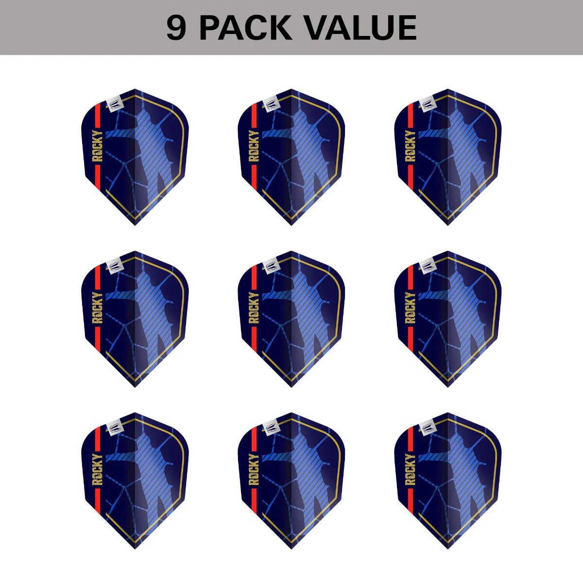 Target - Josh Rock G1 Pro Ultra - No6 (9 Ks) - 100 Mikron - Letky Na Šípky - Direct Darts - 2