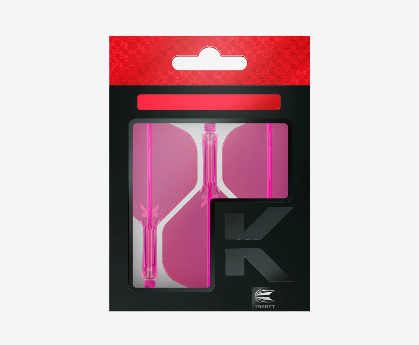 Target - K-Flex - No2 - Neónová Růžová - Letky/Násadky Na Šípky - Direct Darts - 4