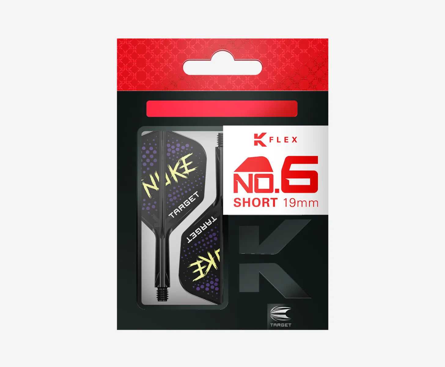 Target - K-Flex - Luke "The Nuke" Littler - Černá - No6 - Letky/Násadky Na Šípky - Direct Darts - 3