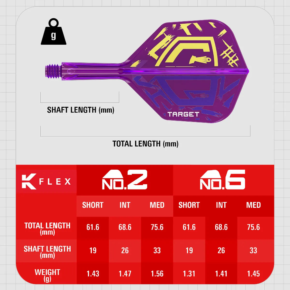 Target - K-Flex Luke Littler World Champion Edition - No2 - Letky/Násadky Na Šípky - Direct Darts - 4