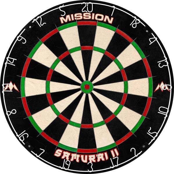 Mission - Samurai Ii - Ultratenké Zapojenie Drôtov - Sisalový Terč Na Šípky - Direct Darts - 1