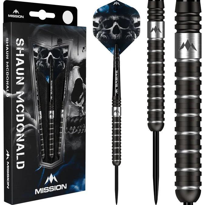 Mission - Shaun Mcdonald Černá Pvd - 95% - Steel Šípky - Direct Darts - 4
