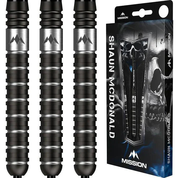 Mission - Shaun Mcdonald Černá Pvd - 95% - Steel Šípky - Direct Darts - 6