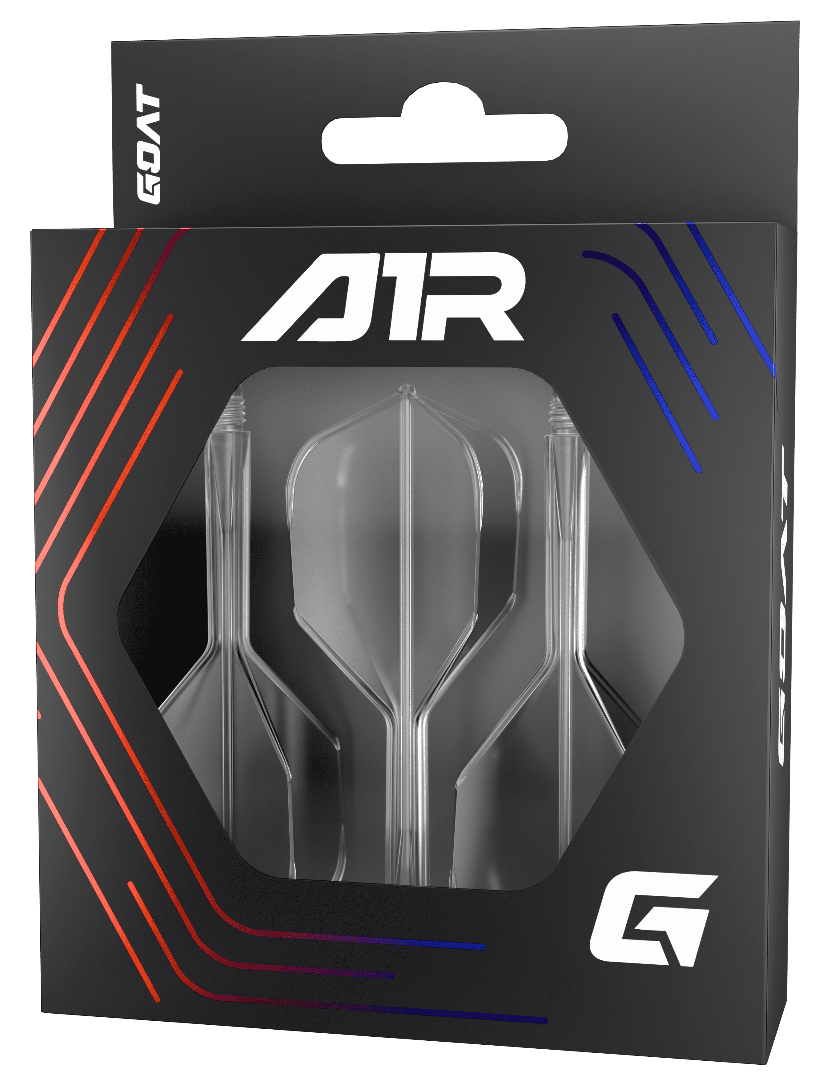 Goat - A1R Průhledná - No6 - Letky/Násadky Na Šípky - Direct Darts - 2