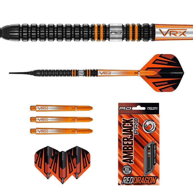 Red Dragon - Amberjack Pro V1 - 90% - Soft Šipky - Direct Darts - 5