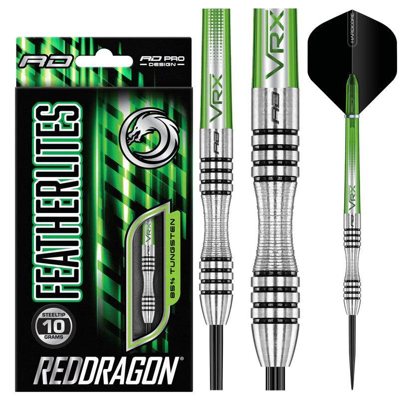 Red Dragon - Featherlite V1 - 85% - Steel Šípky - Direct Darts - 2
