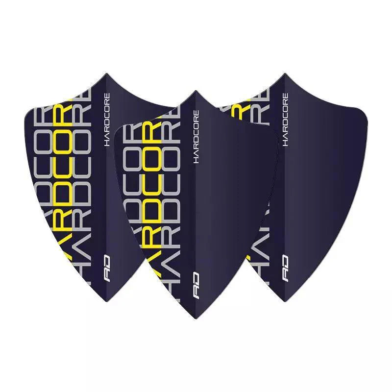 Red Dragon - Hardcore Žlutá Triple Freestyle - 100 Mikron - Letky Na Šípky - Direct Darts - 1