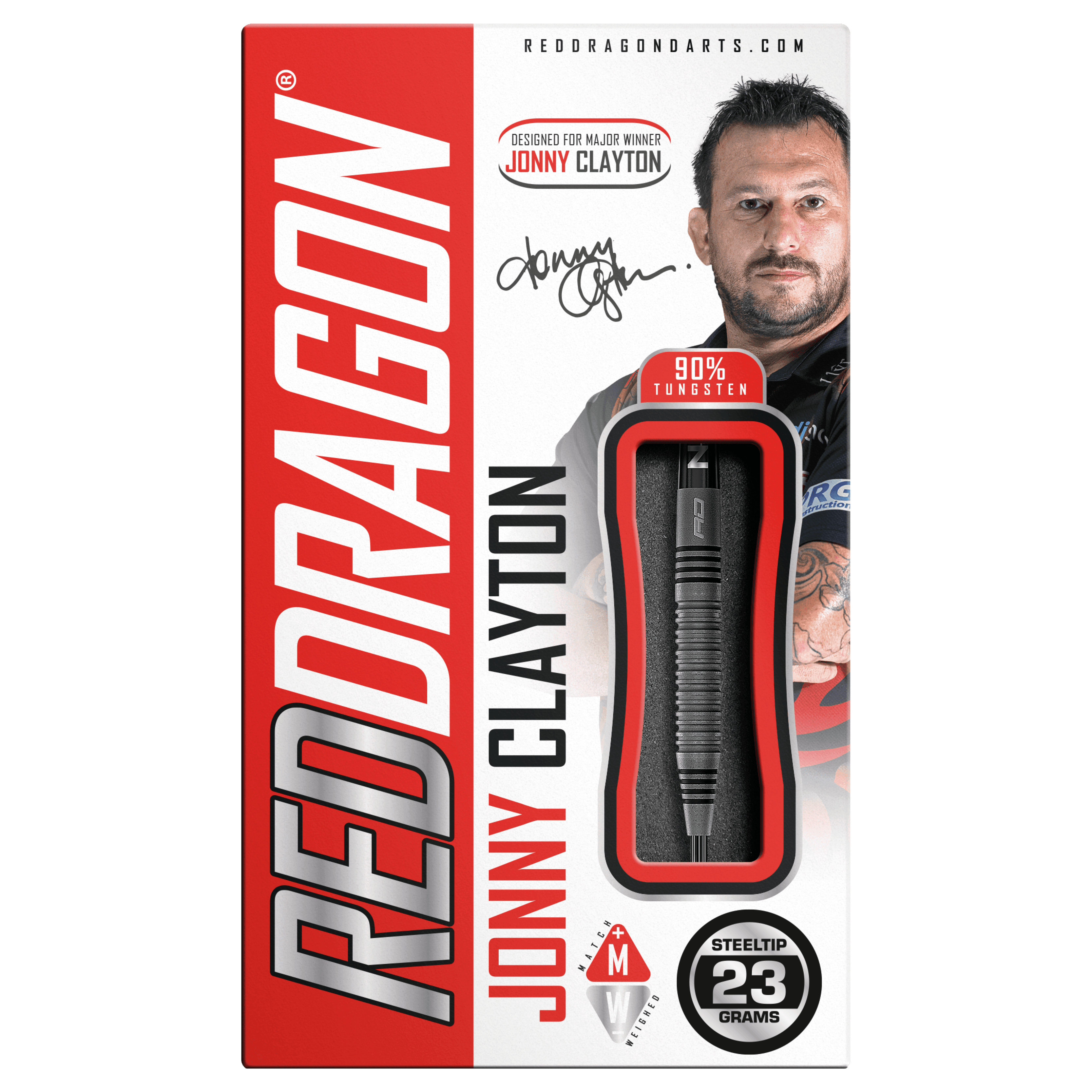 Red Dragon - Jonny Clayton Oxide Edition 90% - Steel Šípky - Direct Darts - 4
