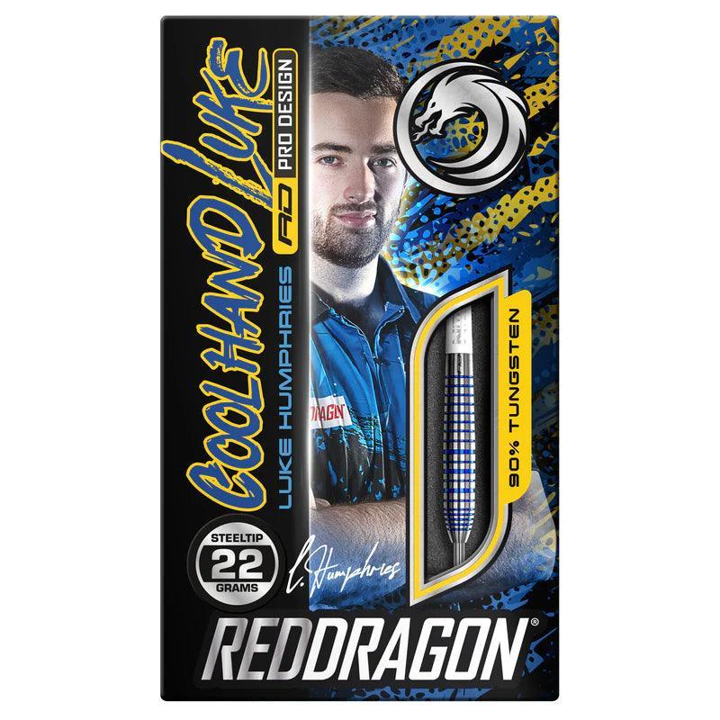 Red Dragon - Luke Humphries Tx3 Cool Blue - 90% - Steel Šípky - Direct Darts - 4