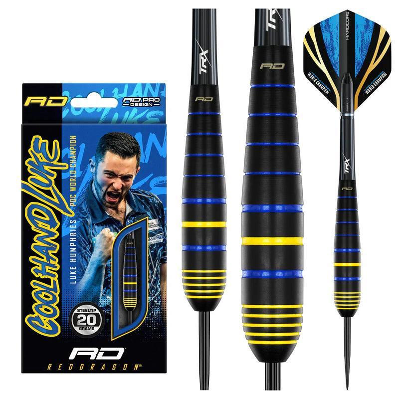 Red Dragon - Luke Humphries Wc - - Brass - Steel Šípky - Direct Darts - 2