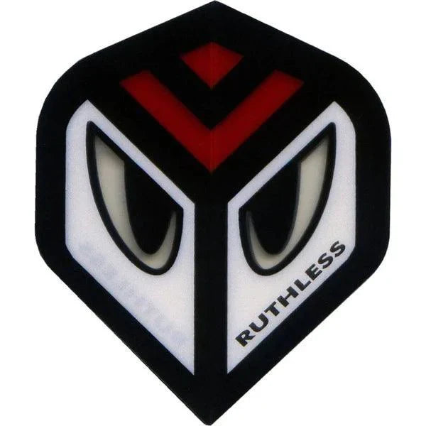 Ruthless - Eyes - Červená - No2 - 100 Mikron - Letky Na Šípky - Direct Darts - 1