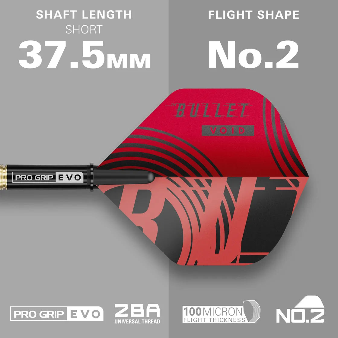 Target - Stephen Bunting G5 Void - 95% - Soft Šípky - Direct Darts - 4
