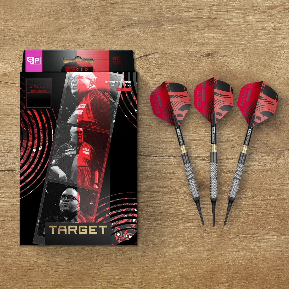 Target - Stephen Bunting G5 Void - 95% - Soft Šípky - Direct Darts - 6