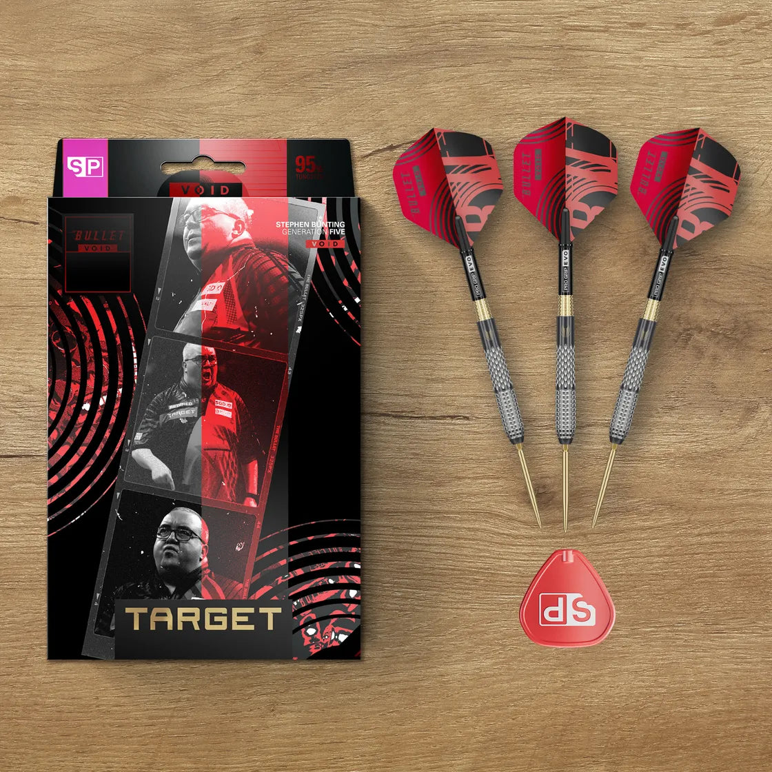 Target - Stephen Bunting G5 - Void - 95% - Steel Šípky - Direct Darts - 6