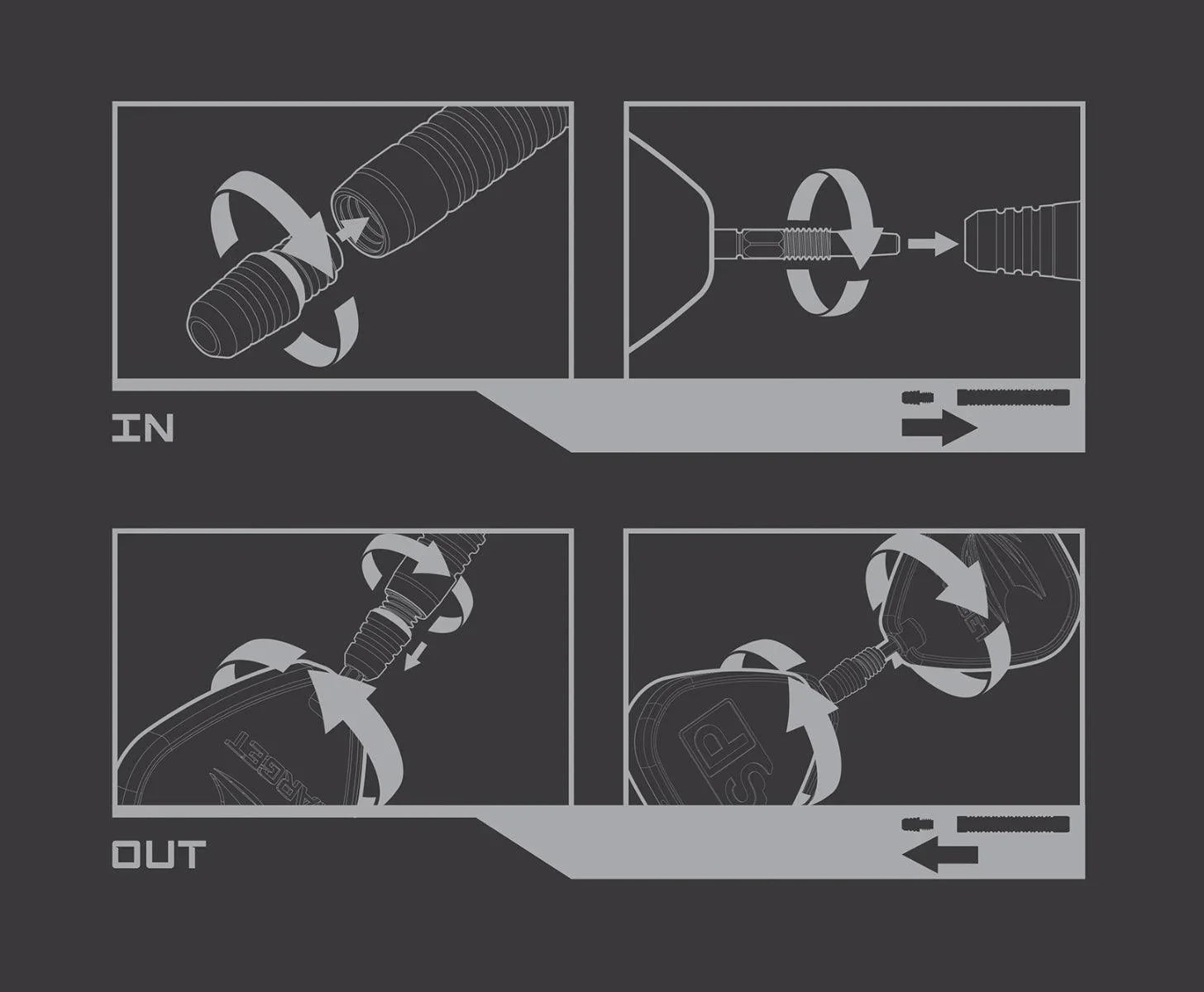 Target - 2Ba Swiss Konvertor - Direct Darts - 3