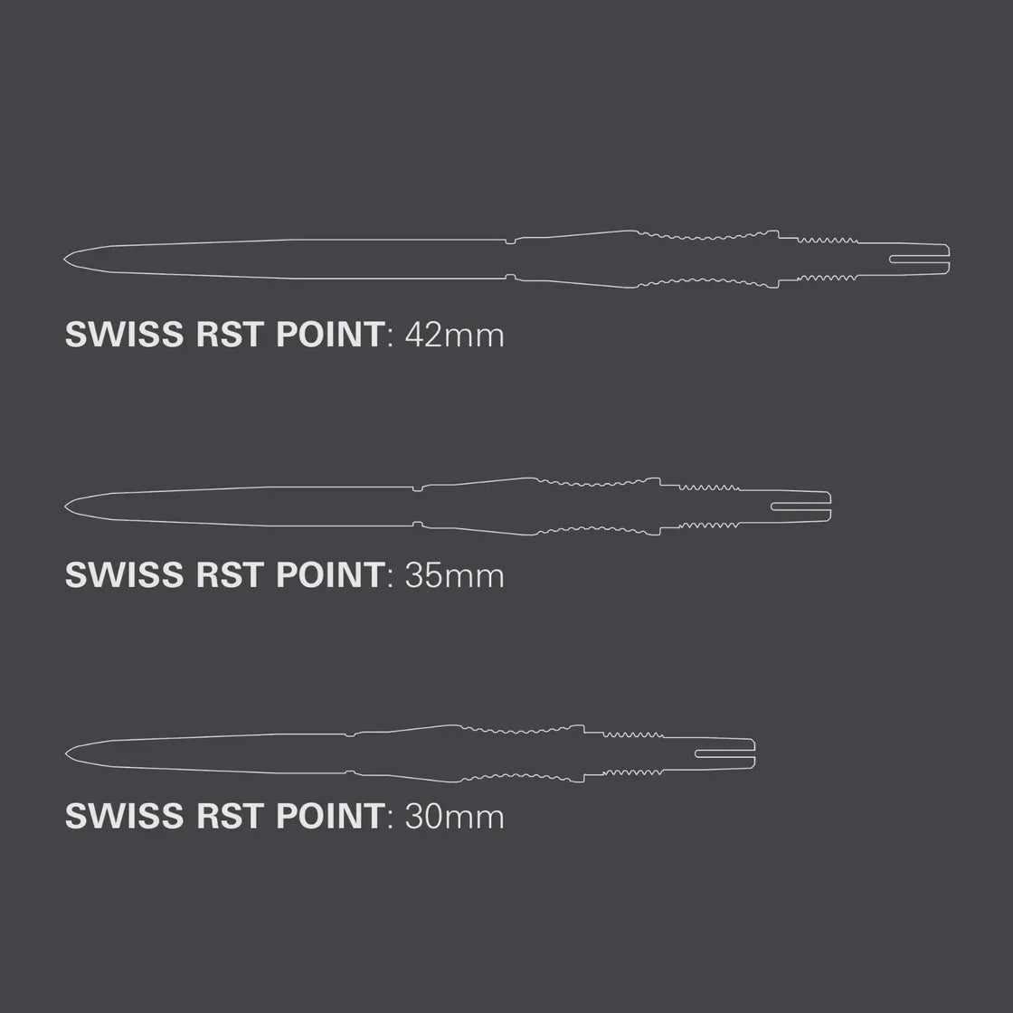 Target - Signature Swiss Point Rst - Zlatý - Hrot Na Šipky - Direct Darts - 5